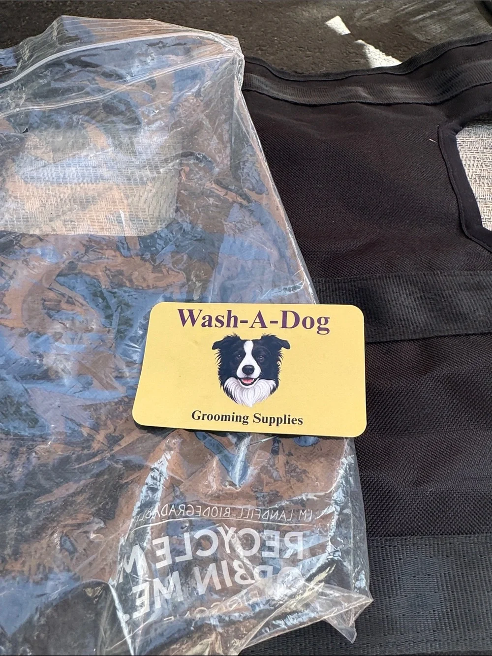 Wash a Dog Grooming sling Large works great for washing animals camancanine.